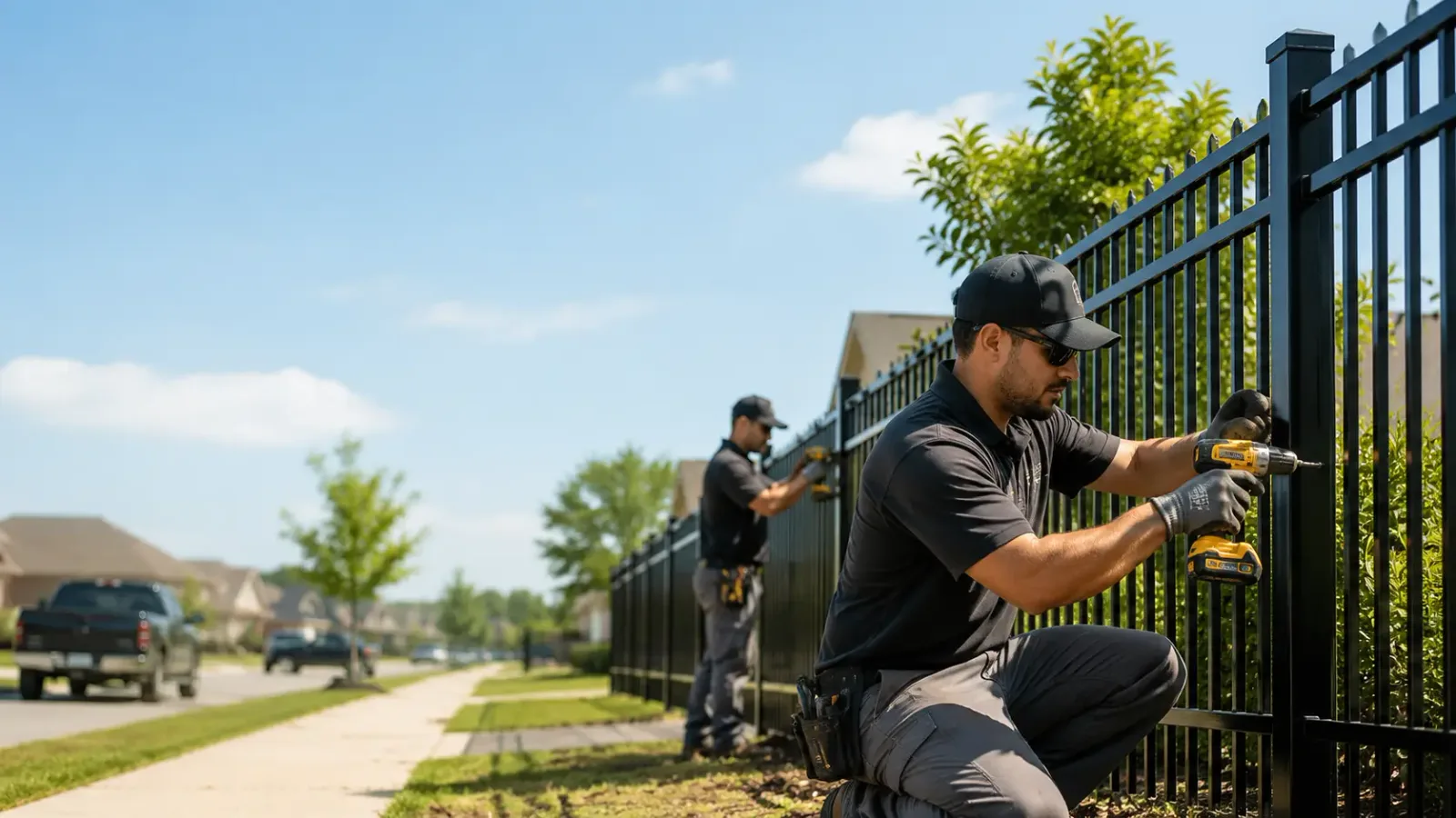 Metal Fence Installation in Turkey Creek, LA